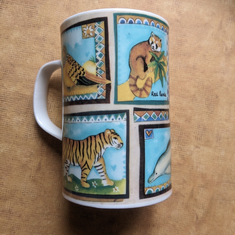 Animal Print Ceramic Mug